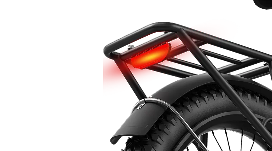 Feu arrière intégré